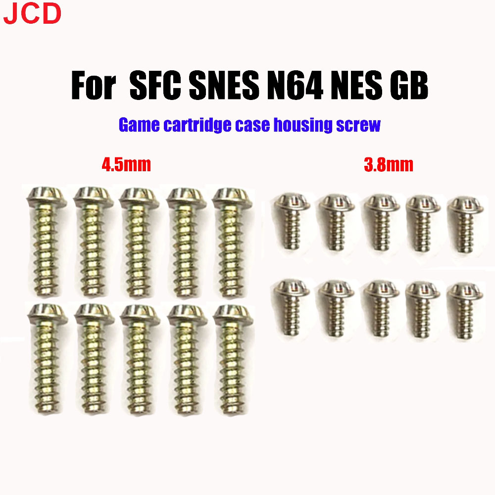 Game Cartridge Case - JCD 10 Buah Sekrup Bit Keamanan