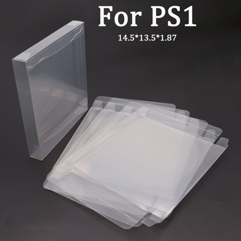 Game Cartridge Case - 2/5/10/pc/Lot Kotak Pelindung Plastik PET Transparan