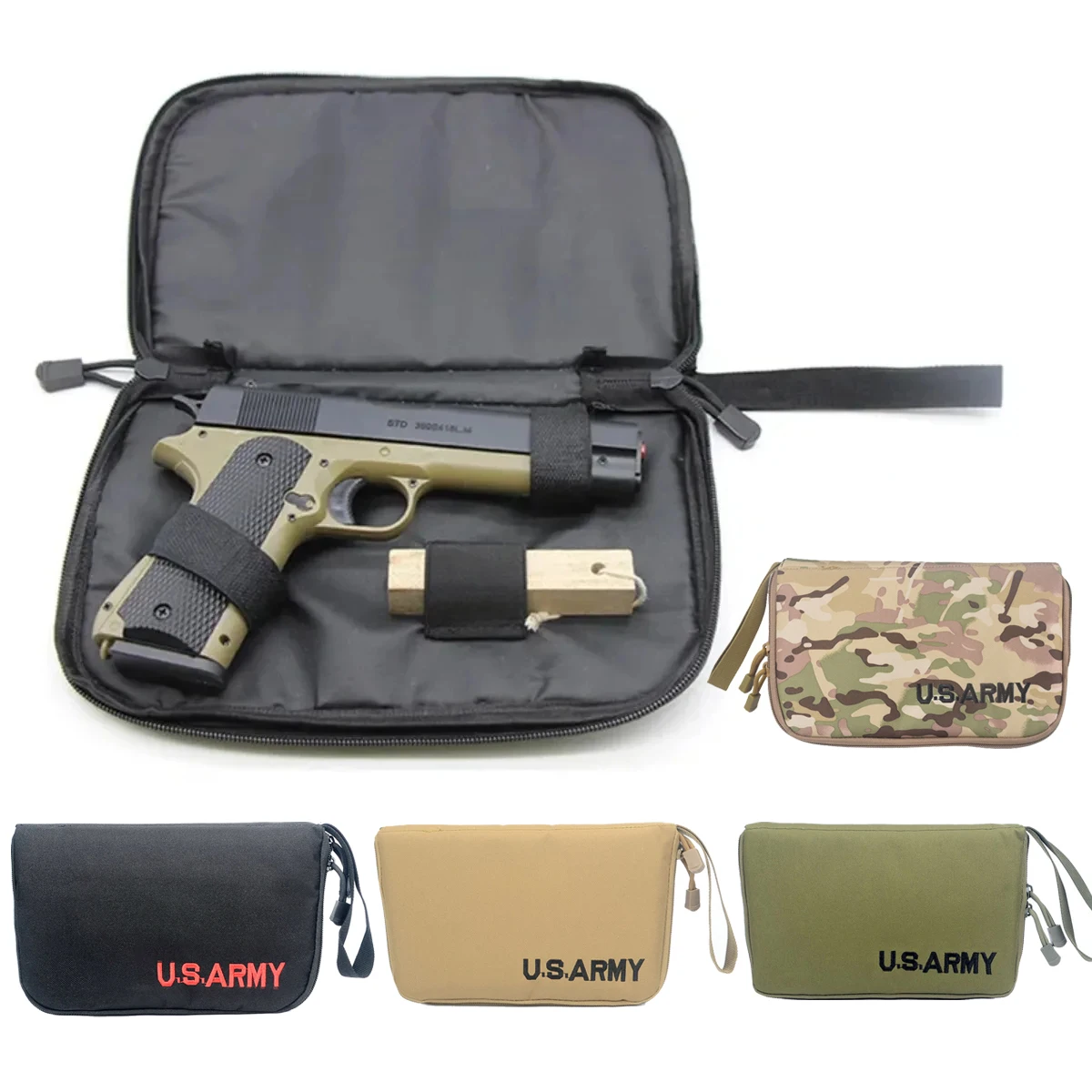 Game Cartridge Case - Tas Pistol Tersembunyi Portabel, Cocok untuk