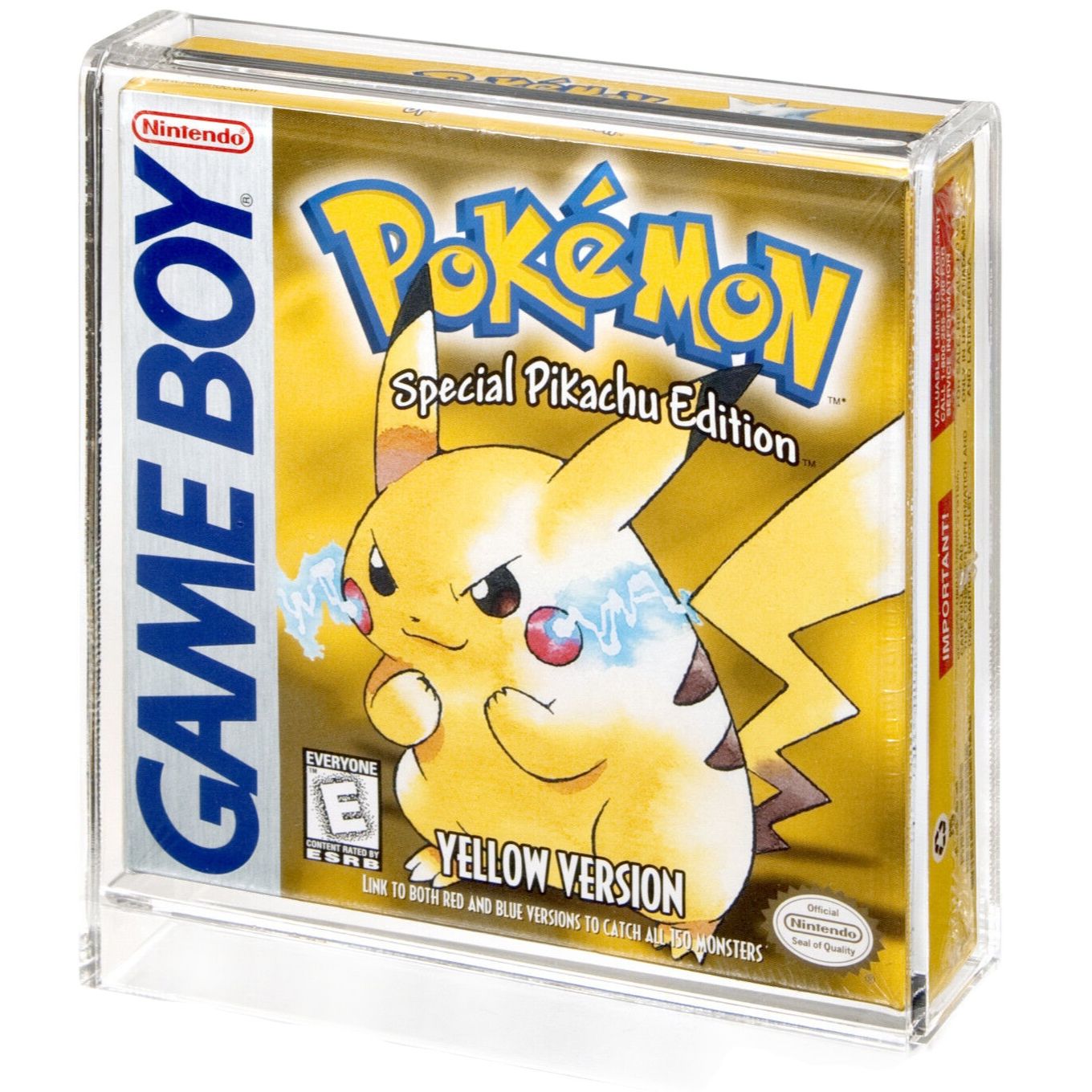 Game Cartridge Case - Wadah pelindung akrilik bening mewah kotak