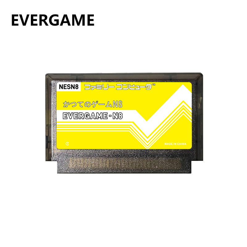 Retro Gaming Nostalgia - REMANK EVERGAME N8 NES Kartrid Super