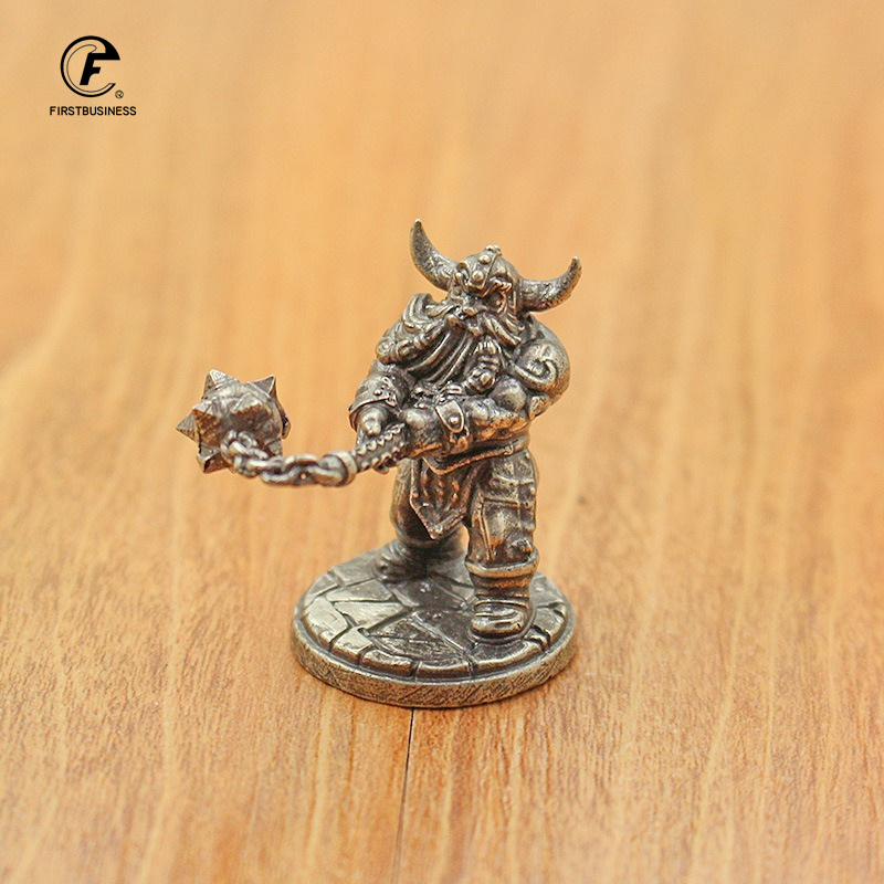 Miniatur prajurit kuningan put - Retro Gaming Decor ulasan dan harga
