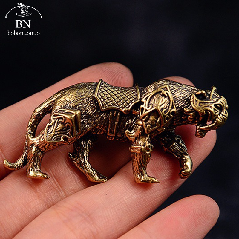 Patung Miniatur Harimau Bergig - Retro Gaming Decor ulasan dan harga