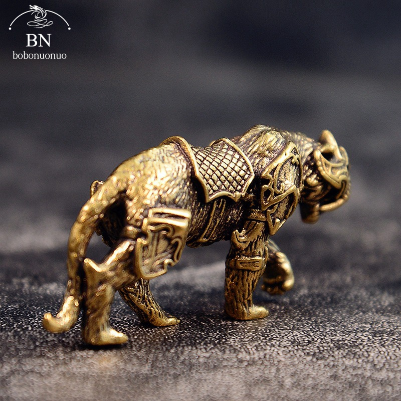 Patung Miniatur Harimau Bergig - Retro Gaming Decor ulasan dan harga