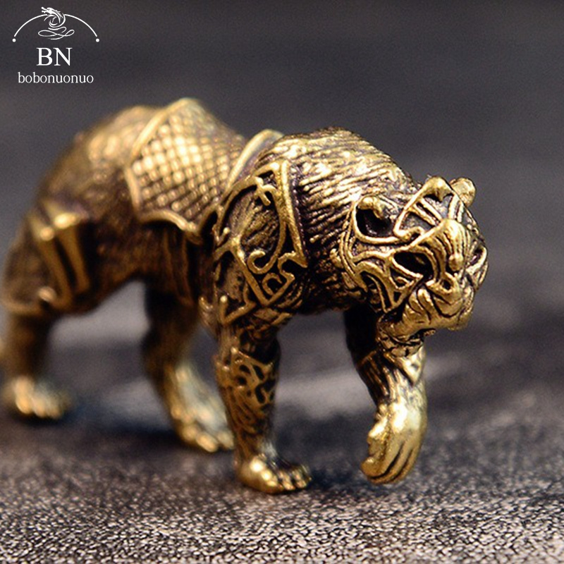 Patung Miniatur Harimau Bergig - Retro Gaming Decor ulasan dan harga