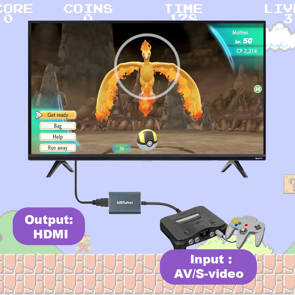 Bitfunx 720P Svideo / AV Ke Ad - Retro Gaming Nostalgia ulasan dan harga