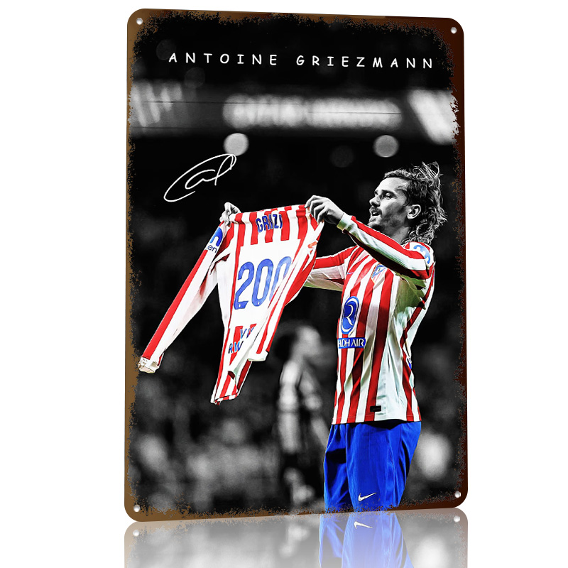 Poster Antoine Griezmann denga - Retro Gaming Jersey ulasan dan harga