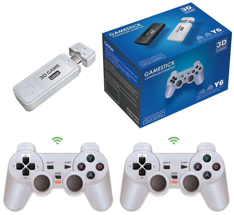 Konsol Game Retro Y6 4K 60fps  - Retro Gaming Hdmi Stick ulasan dan harga
