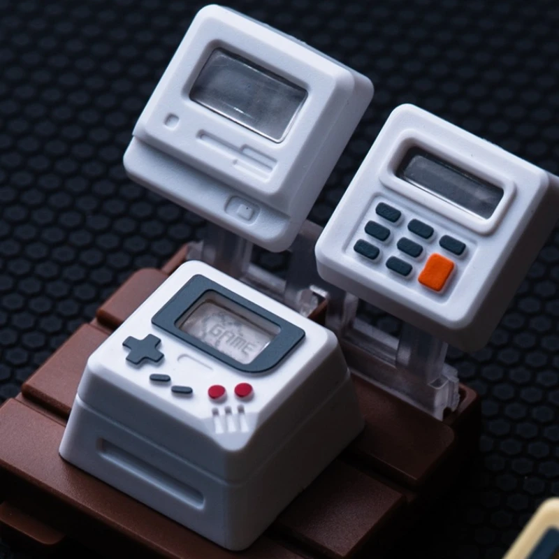 K-04 Set Keycap Retro Transpar - Retro Gaming Nostalgia ulasan dan harga