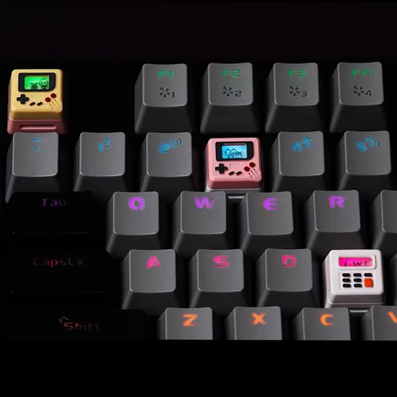 K-04 Set Keycap Retro Transpar - Retro Gaming Nostalgia ulasan dan harga