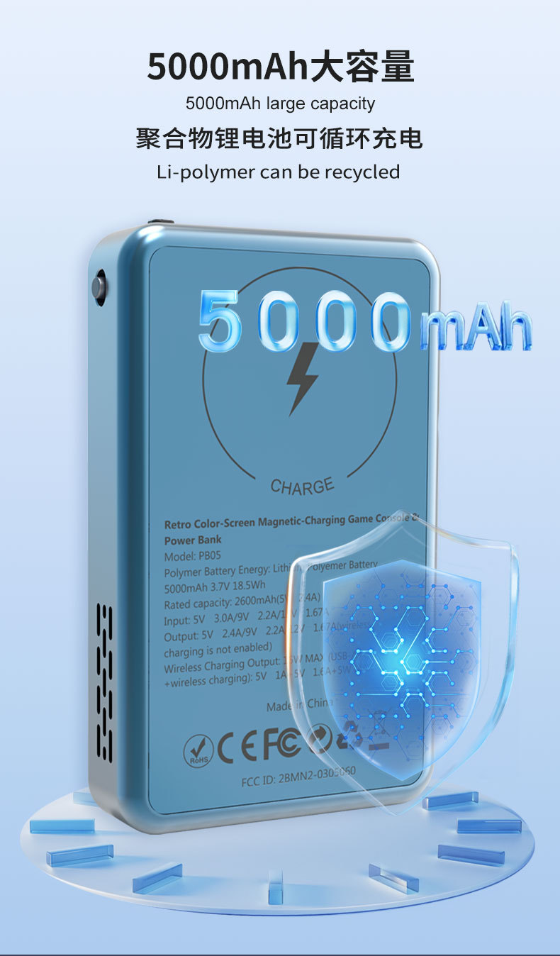 Konsol Game Genggam Retro 2 in - Retro Gaming Power Bank ulasan dan harga