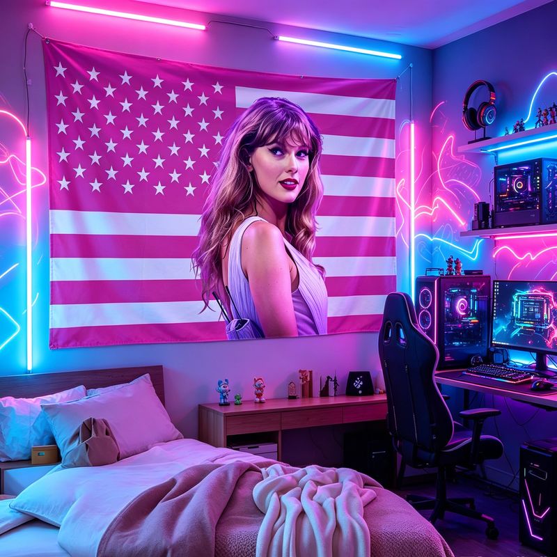 VIKAMA Permadani Cetak Penyany - Retro Gaming Decor ulasan dan harga