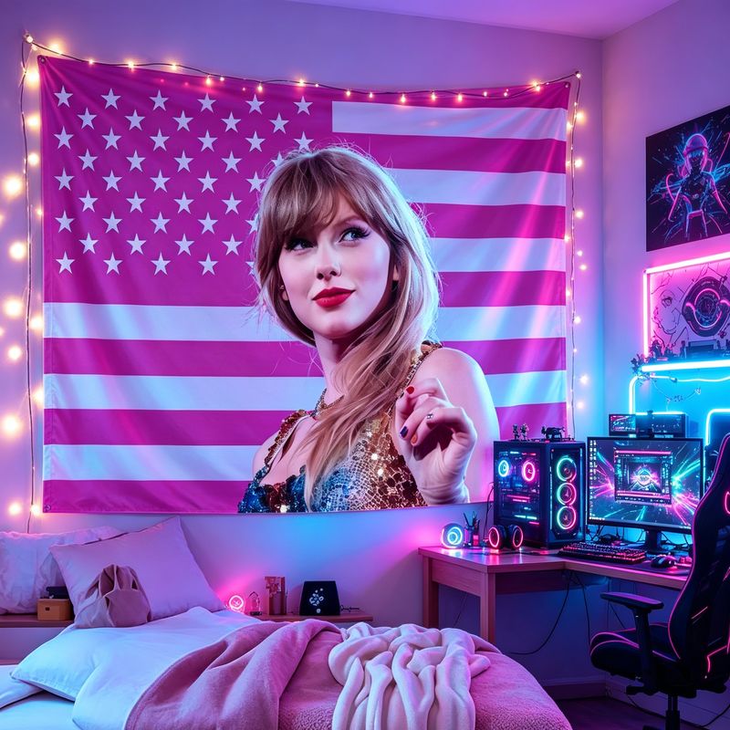 VIKAMA Permadani Cetak Penyany - Retro Gaming Decor ulasan dan harga