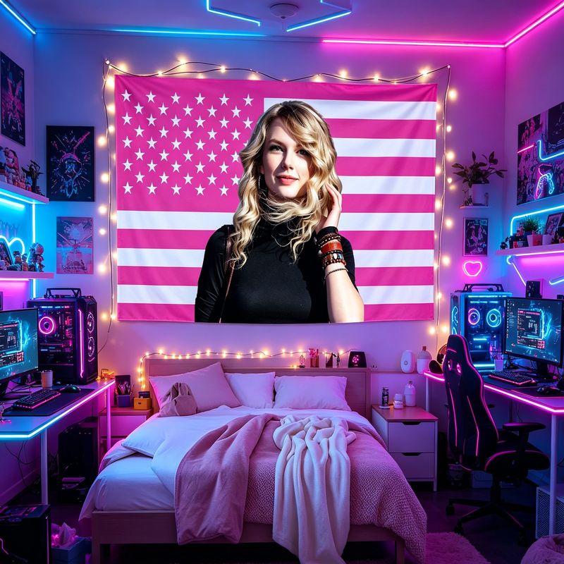 VIKAMA Permadani Cetak Penyany - Retro Gaming Decor ulasan dan harga