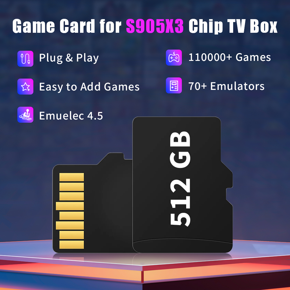 Kartu TF Game untuk S905X3 kon - Retro Gaming Consoles ulasan dan harga